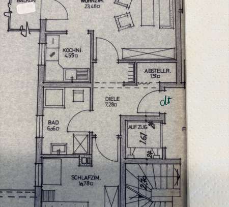 Ansprechende 2-Zimmer-Wohnung mit Balkon in Much-Herchenrath