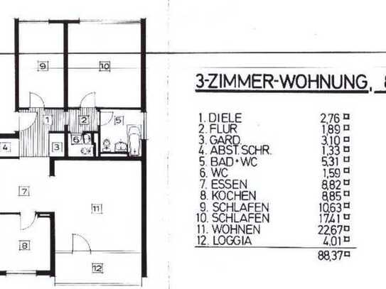 Freundliche 3-Zimmer-Hochparterre-Wohnung mit Balkon und EBK in Kerpen-Horrem