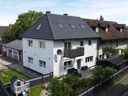 Doppelhaus - Exklusiv renovierte 4-Zi-Gartenwohnung u. 7-Zi-Maisonettewohnung für gehobene Ansprüche