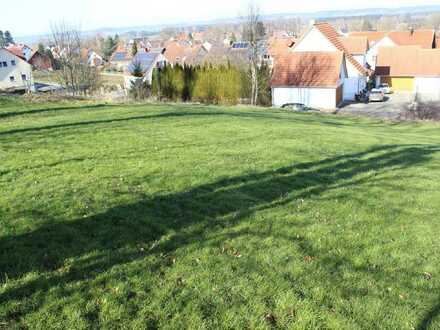 Bauplatz in herrlicher Ortsrandlage ohne Bauzwang!