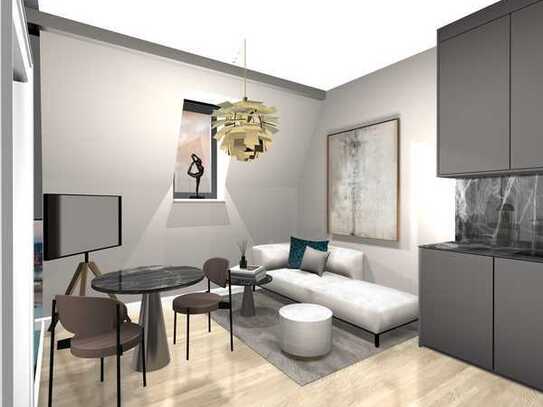 Moderne 2-Zimmer-Wohnung im Zentrum von Düsseldorf