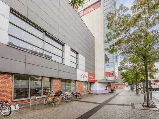 Zwei helle Büroflächen mit 82 m² und 56 m² im City-Center Hanau kurzfristig zu vermmieten