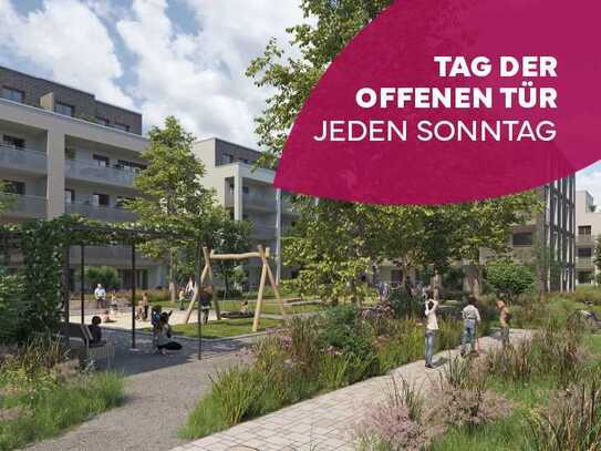 Familienfreundlich und provisionsfrei: Neubau mit 3 Zimmern!