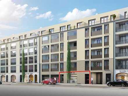 Fantastische Gewerbeeinheit mit großem Schaufenster - Neubau Plaza Pasing