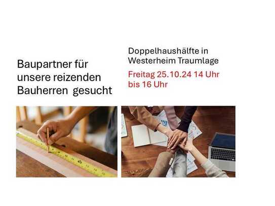 Baupartner gesucht - Grundstückbesichtigung am 25.10.. von 14:00 bis 16:00 Uhr