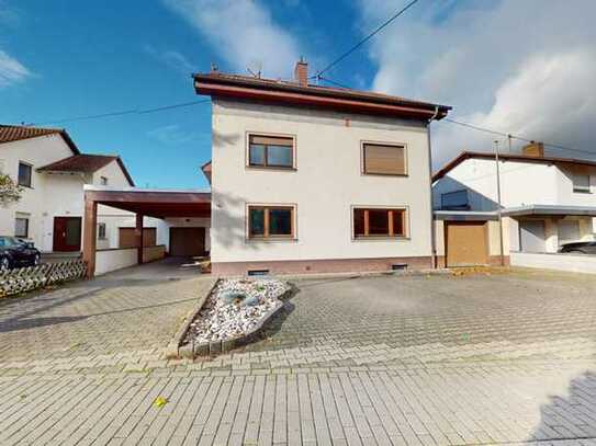 3-Zimmer Dachgeschosswohnung mit Garten und 2 Stellplätzen zum Kauf in Gau-Algesheim