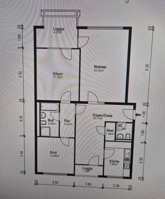 Attraktive 3-Zimmer-Wohnung in 50858, Köln