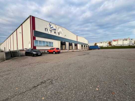 Commission-Free: Logistics Hall, 5,340 sqm, Moderate Rent, Truck Ramps, Hechingen/South Germany