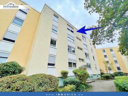 Solide 3 ZKB Wohnung mit Balkon in Mannheim - Vogelstang