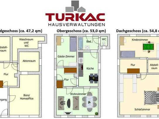 Biedenkopf-Stadtzentrum 6 ZKB saniertes Einfamilienhaus