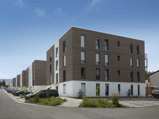 Moderne 2-Zimmer-Wohnung im Erdgeschoss mit Balkon