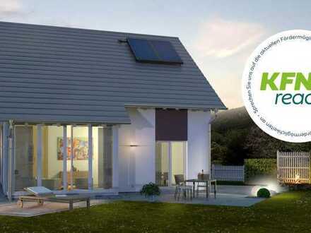 "Geräumiges kleines Haus mit KfW-Förderung, Preisgarantie und weiteren Vorteilen"