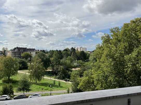 Praktische 2-Zimmer-Wohnung mit Blick ins Grüne