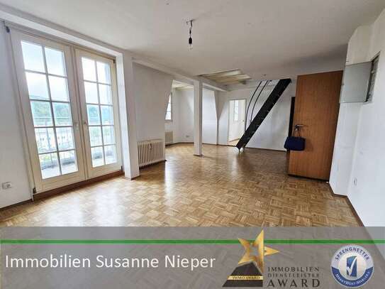 Süße Maisonettewohnung mit Charme, Stil und Balkon mit Weitblick in Hagen – WE12