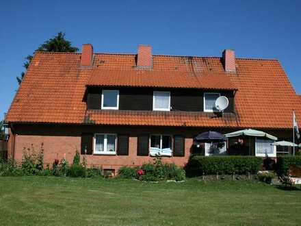 Nur 100 m bis zum Elbstrand: 4-Zimmer-Wohnung mit Balkon in Schnackenburg/E.