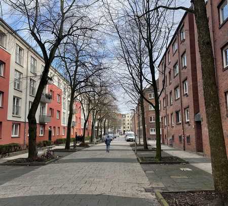 Rohbauzusstand: Einzigartiges Penthouse mitten im Reiherstiegsviertel.