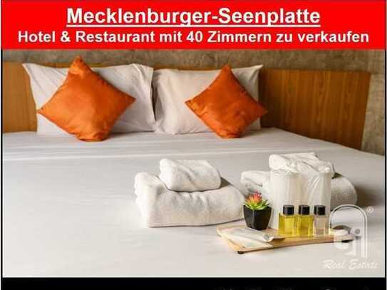 Mecklenburger Seenplatte - sehr gepflegtes Hotel mit ca. 40 Zimmern zu verkaufen