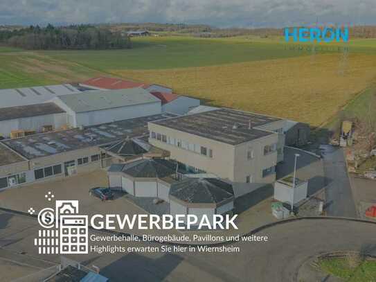 GEWERBEPARK - Gewerbehalle, Bürogebäude, Pavillons und weitere Highlights erwarten Sie in Wiernsheim