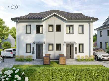 Energieeffiziente KFW 44 EE Neubau Doppelhaus in Horn