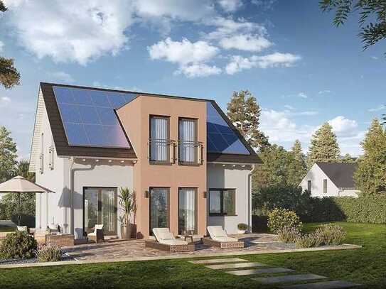 160m² * 5 Zimmer * Junge Familien bauen zukunftssicher mit allkauf