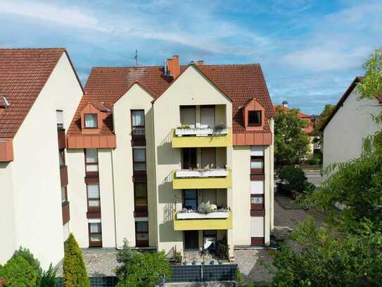 Provisionsfrei - Vermietete Singlewohnung mit Balkon in Top Lage von Neustadt