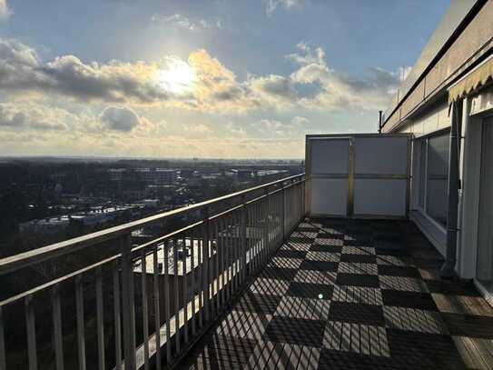 Penthouse mit Dachterrasse in Unterfeldhaus angrenzend zu Düsseldorf