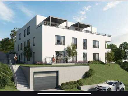 Exclusive Neubau - 3-Zimmer-Penthouse-Wohnung in Top Lage mit Einbauküche