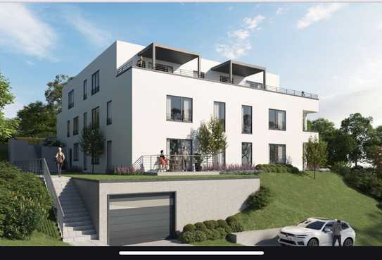 Exclusive Neubau - 3-Zimmer-Penthouse-Wohnung in Top Lage mit Einbauküche