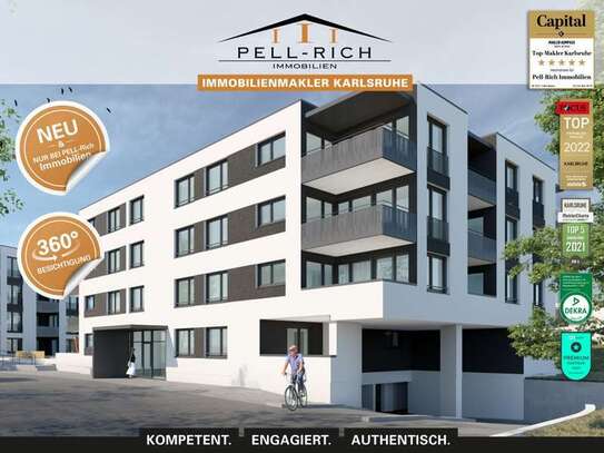 Neues Wohnen in Achern: Exklusiv 3x Neubauwohnungen mit TG-Stellplatz & Balkon/Terrasse zur Miete!