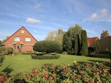 Idylisches Einfamilienhaus mit Lagerhalle & Doppelgarage