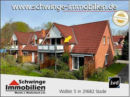 SCHWINGE IMMOBILIEN Stade: 3-Zimmer_Wohnung mit 75 m² Wohnfläche als Kapitalanlage zu verkaufen.