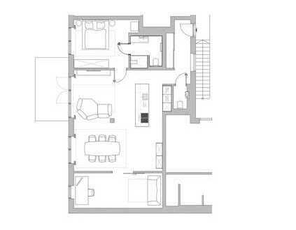 3 Zimmer Wohnung mit Balkon