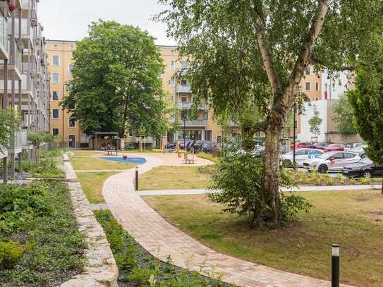 nur wenige Stufen zu Ihrer Wohnung