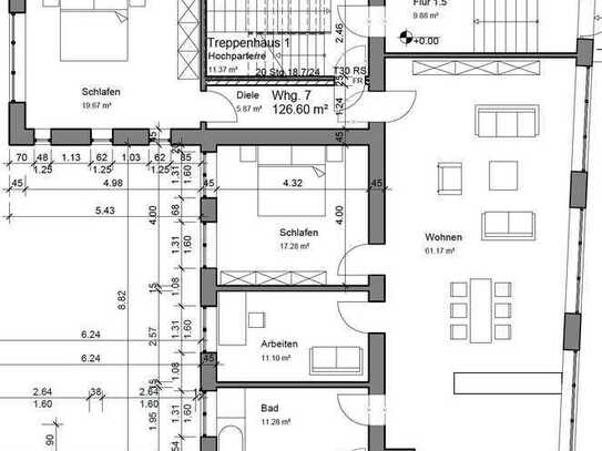 Stilvolle, gepflegte 4-Raum-Wohnung in Bonn