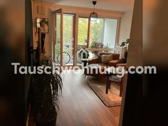 Tauschwohnung: 2-Raumwhg. DD-Pieschen mit Loggia/Wintergarten