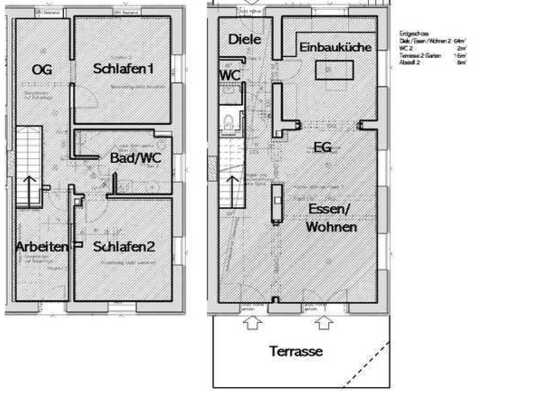 4-Zimmer Etagenwohnung mit Gartenanteil und Einbauküche