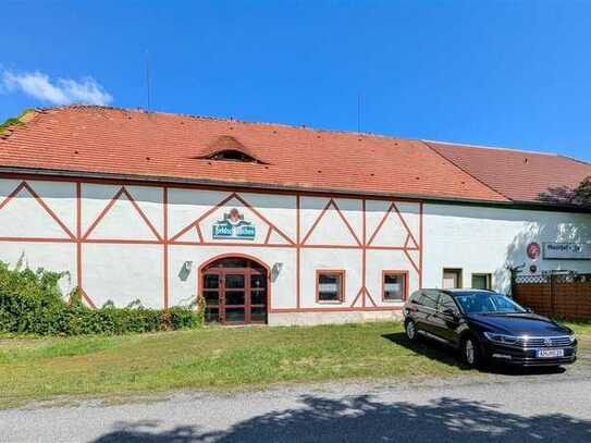 Historische Scheune mit vielseitigen Nutzungsmöglichkeiten, Gaststätte und idyllischem Biergarten