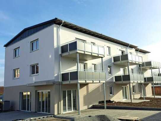 Neubau/Erstbezug - Attraktive 2-Zimmer-Wohnung in Eslarn mit Terrasse und eigenem Gartenanteil