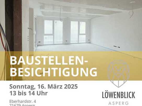 Ruhige und moderne 4,5-Zimmer-Maisonette-Neubauwohnung mit Südbalkon im Herzen von Asperg!