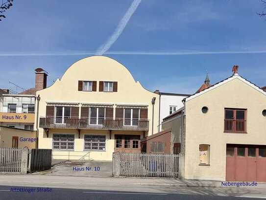 Wohn- und Geschäftsvorstadthaus in sehr guter Lage-eigene Parkplätze-Dachterrasse-PRIVATVERKAUF