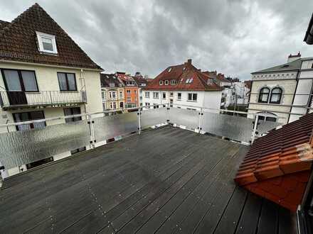 Maisonetten 2-Zimmer Wohnung mit Dachterrasse
