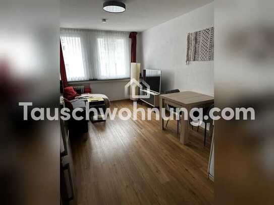 Tauschwohnung: Habe_ 2-Zimmer-Whg mit großem Balkon. Suche: 3-4 Zimmer-Whg