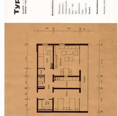 3-Zimmer-Wohnung 91 m² in Kaarst-Ost ab 01.07.2025 zu vermieten.