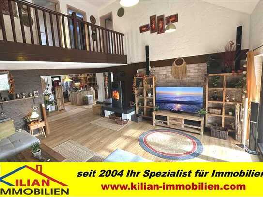 ARCHITEKTEN-HAUS MIT 181 M² WFL + 861 M² GST IN AURAU -BÜCHENBACH! KELLER * PV -ANLAGE *EBK *GARAGEN