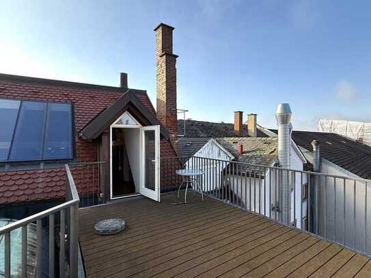 Exklusive Büro-Maissonette mit grandioser Dachterrasse direkt in der Innenstadt