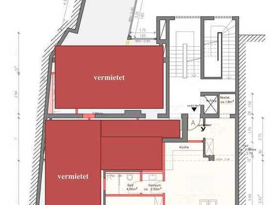 Modernisierte Wohnung mit neuer Einbauküche ab 01.3.2025 zu mieten!