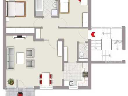 Gepflegte 3-Zimmer-Wohnung mit Balkon und EBK in Stuttgart