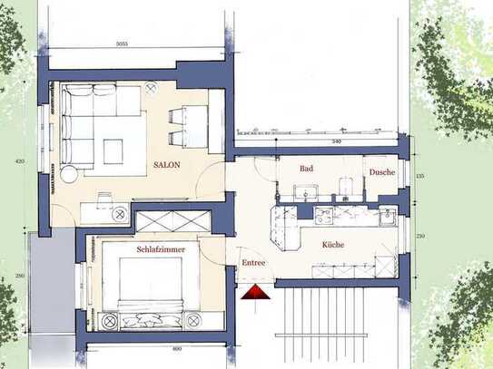 Sommer- Angebot Berlin-Wilmersdorf - modernen Wohnkomfort ; ein Unikat-Apartment.
Sofort zum Einzi