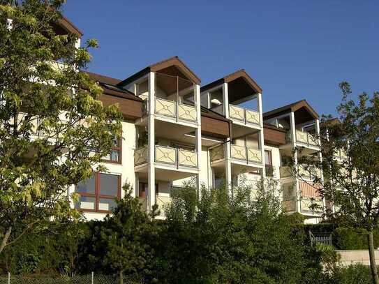 Ruhige 2-Zimmer-Wohnung mit herrlichem Ausblick