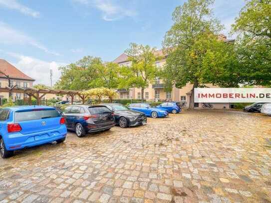 IMMOBERLIN.DE - Toplage! Helle vermietete Altbauwohnung mit Südwestterrasse & Garten